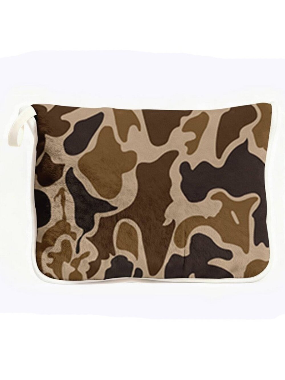 Duck Camo Plush Travel Blanket with Matching Case - Picture 3 of 10